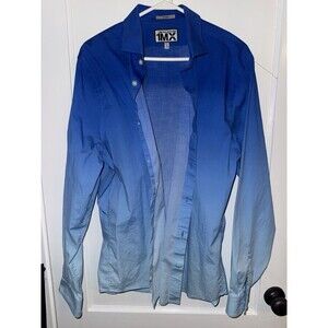 Express 1MX Limited Edition Gradient Blue Fitted Mens XL 17-17.5